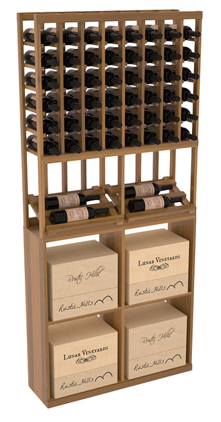 Elementcollection 8 Column Side Display 96 Case Combo Black Stained