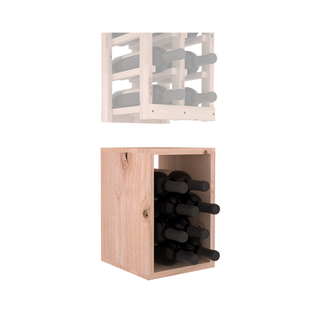 Elementcollection 2 Column Wood Wine Bin Extender Unstained