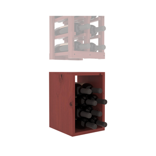 Elementcollection 2 Column Wood Wine Bin Extender Cherry Stained