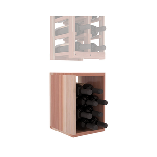 Elementcollection 2 Column Wood Wine Bin Extender Unstained