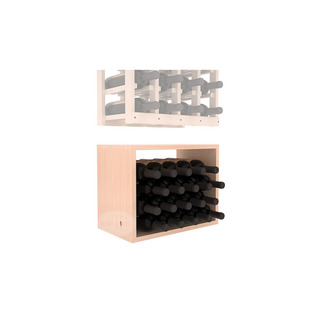 Elementcollection 4 Column Wood Wine Bin Extender Unstained