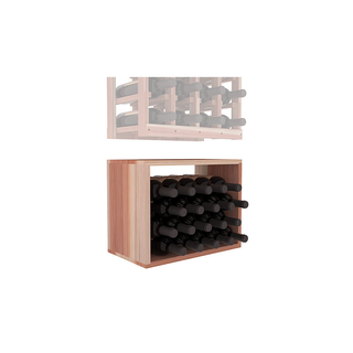 Elementcollection 4 Column Wood Wine Bin Extender Unstained