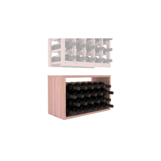Elementcollection 5 Column Wood Wine Bin Extender Unstained