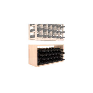 Elementcollection 6 Column Wood Wine Bin Extender Unstained
