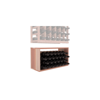 Elementcollection 6 Column Wood Wine Bin Extender Unstained