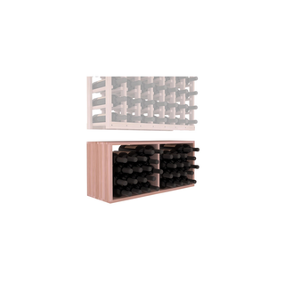 Elementcollection 7 Column Wood Wine Bin Extender Unstained