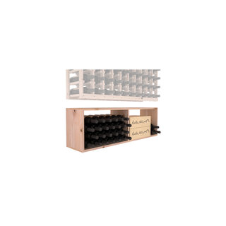 Elementcollection 10 Column Wood Wine Bin Extender Unstained
