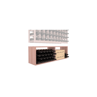 Elementcollection 10 Column Wood Wine Bin Extender Unstained