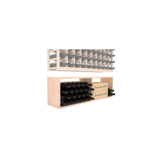 Elementcollection 10 Column Wood Wine Bin Extender Unstained