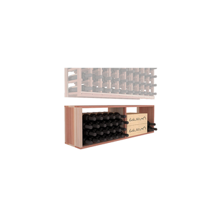 Elementcollection 10 Column Wood Wine Bin Extender Unstained