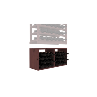 Elementcollection Baker Bin Extender Wine Rack Walnut Stained