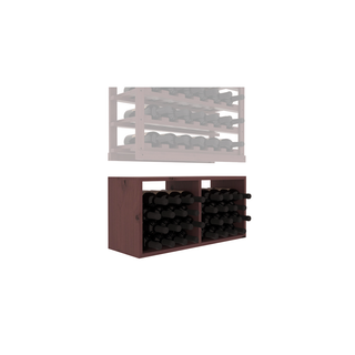Elementcollection Baker Bin Extender Wine Rack Walnut Stained