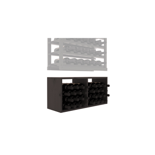 Elementcollection Baker Bin Extender Wine Rack Black Stained
