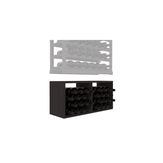 Elementcollection Baker Bin Extender Wine Rack Black Stained