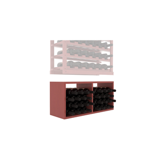 Elementcollection Baker Bin Extender Wine Rack Cherry Stained