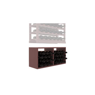 Elementcollection Baker Bin Extender Wine Rack Walnut Stained