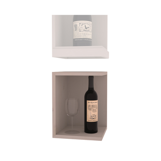 Elementcollection Quarter Round Bin Extender Greywash Stained