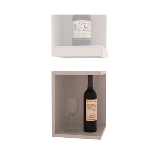 Elementcollection Quarter Round Bin Extender Greywash Stained