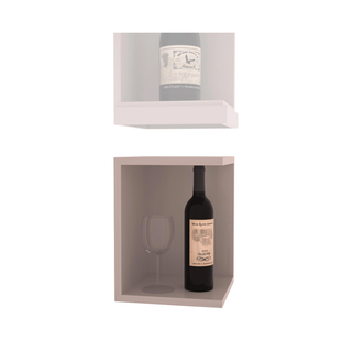 Elementcollection Quarter Round Bin Extender Greywash Stained
