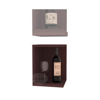 Elementcollection Quarter Round Bin Extender Walnut Stained