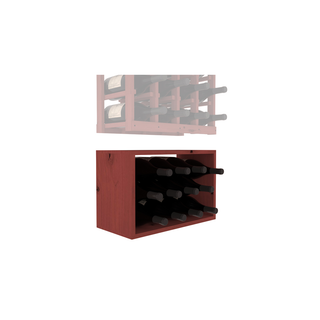 Elementcollection 4 Column Magnum Wood Bin Extender Cherry Stained