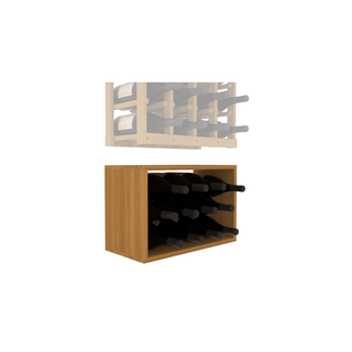 Elementcollection 4 Column Magnum Wood Bin Extender Oak Stained