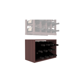 Elementcollection 4 Column Magnum Wood Bin Extender Walnut Stained