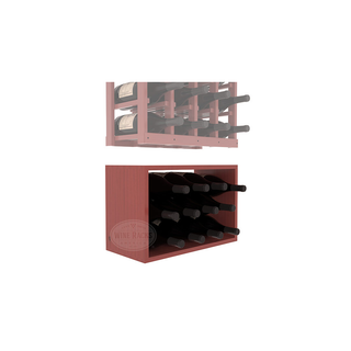 Elementcollection 4 Column Magnum Wood Bin Extender Cherry Stained