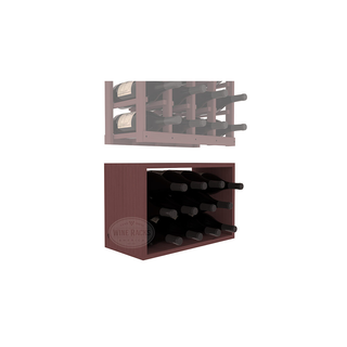 Elementcollection 4 Column Magnum Wood Bin Extender Walnut Stained