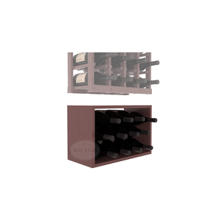 Elementcollection 4 Column Magnum Wood Bin Extender Walnut Stained