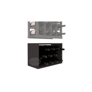 Elementcollection 4 Column Magnum Wood Bin Extender Black Stained