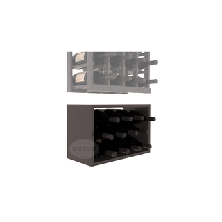 Elementcollection 4 Column Magnum Wood Bin Extender Black Stained
