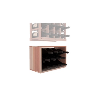 Elementcollection 4 Column Magnum Wood Bin Extender Unstained