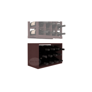 Elementcollection 4 Column Magnum Wood Bin Extender Walnut Stained