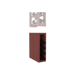 Elementcollection Split Wine Bin Extender Cherry Stained