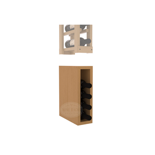 Elementcollection Split Wine Bin Extender Oak Stained