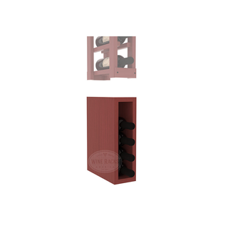 Elementcollection Split Wine Bin Extender Cherry Stained
