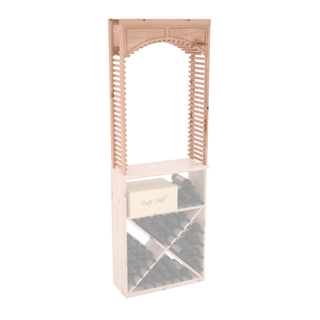Elementcollection 26 Small Wood Wine Cellar Arch Unstained