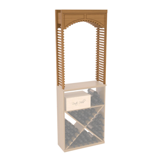 Elementcollection 26 Small Wood Wine Cellar Arch Oak Stained