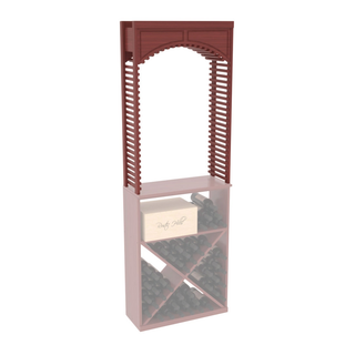 Elementcollection 26 Small Wood Wine Cellar Arch Cherry Stained