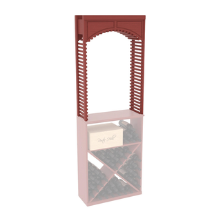 Elementcollection 26 Small Wood Wine Cellar Arch Cherry Stained