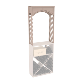Elementcollection 26 Small Wood Wine Cellar Arch Greywash Stained
