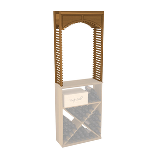 Elementcollection 26 Small Wood Wine Cellar Arch Oak Stained