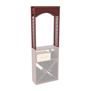 Elementcollection 26 Small Wood Wine Cellar Arch Cherry Stained