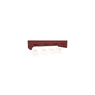 Elementcollection 26 Stemware Wood Wine Rack Cherry Stained