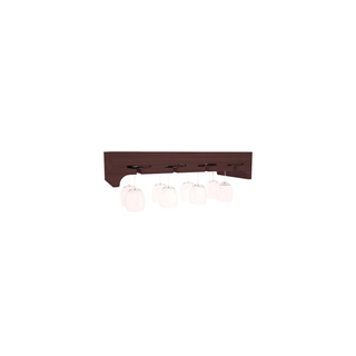 Elementcollection 26 Stemware Wood Wine Rack Walnut Stained