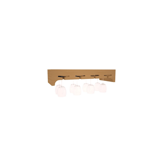 Elementcollection 26 Stemware Wood Wine Rack Oak Stained