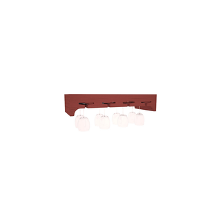 Elementcollection 26 Stemware Wood Wine Rack Cherry Stained