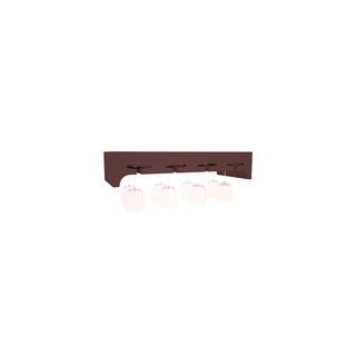 Elementcollection 26 Stemware Wood Wine Rack Walnut Stained