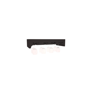 Elementcollection 26 Stemware Wood Wine Rack Black Stained